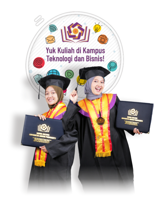 Kuliah Kampus Teknologi dan Bisnis Universitas Amikom Purwokerto, Jawa Tengah, Indonesia